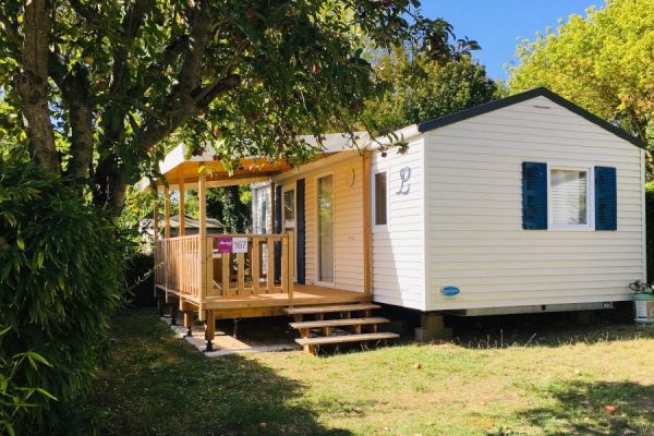 Camping Les Embruns Oleron Mobil Home Huppe 2 Chambres 4 Personnes.