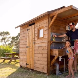 Sanitary Block Location Camping Les Embruns Families